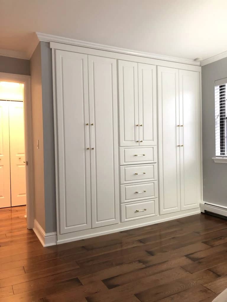 Built-In Wardrobe - Bedroom Storage project by Emperor Renovations in Philadelphia